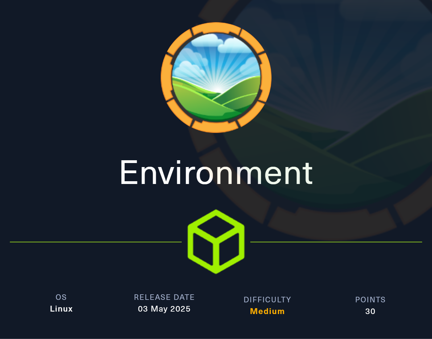 Environment-info-card