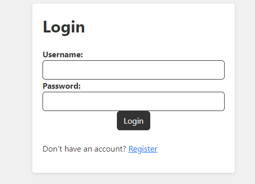 Login