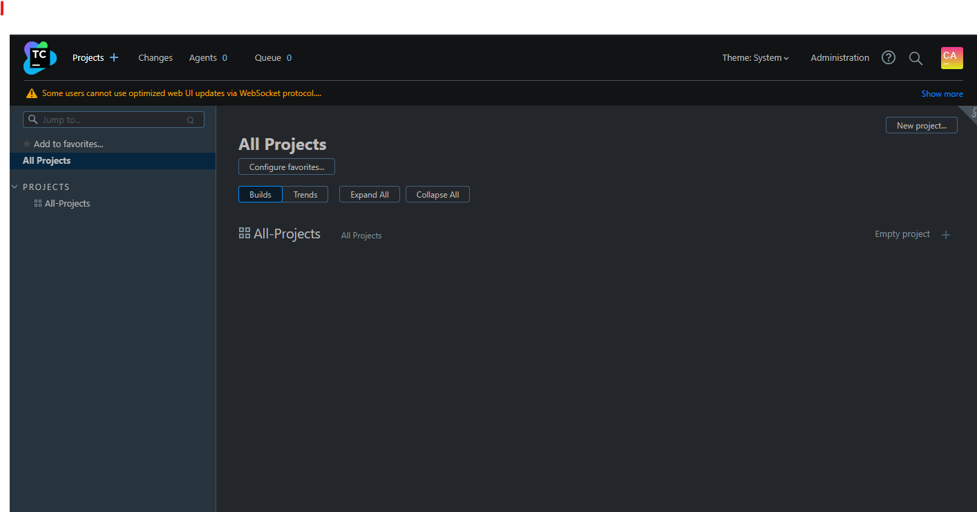 TeamCity Admin Access